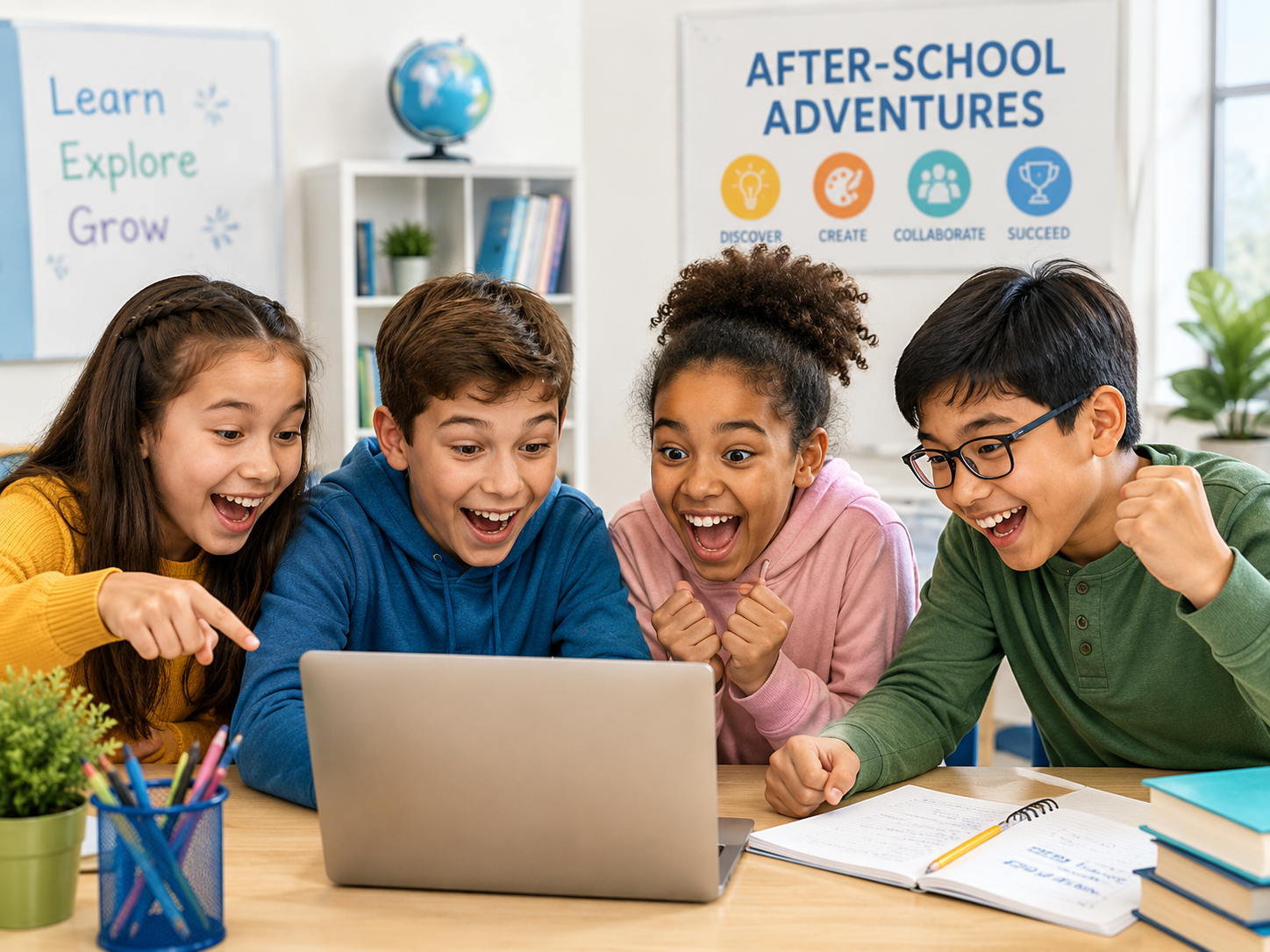 Small-group learning illustration